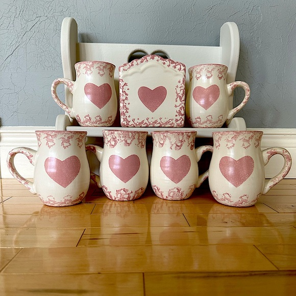Jacquelyn’s Earthenware Other - 💗7 piece Jacquelyn’s Earthenware Vintage Handcrafted Pottery